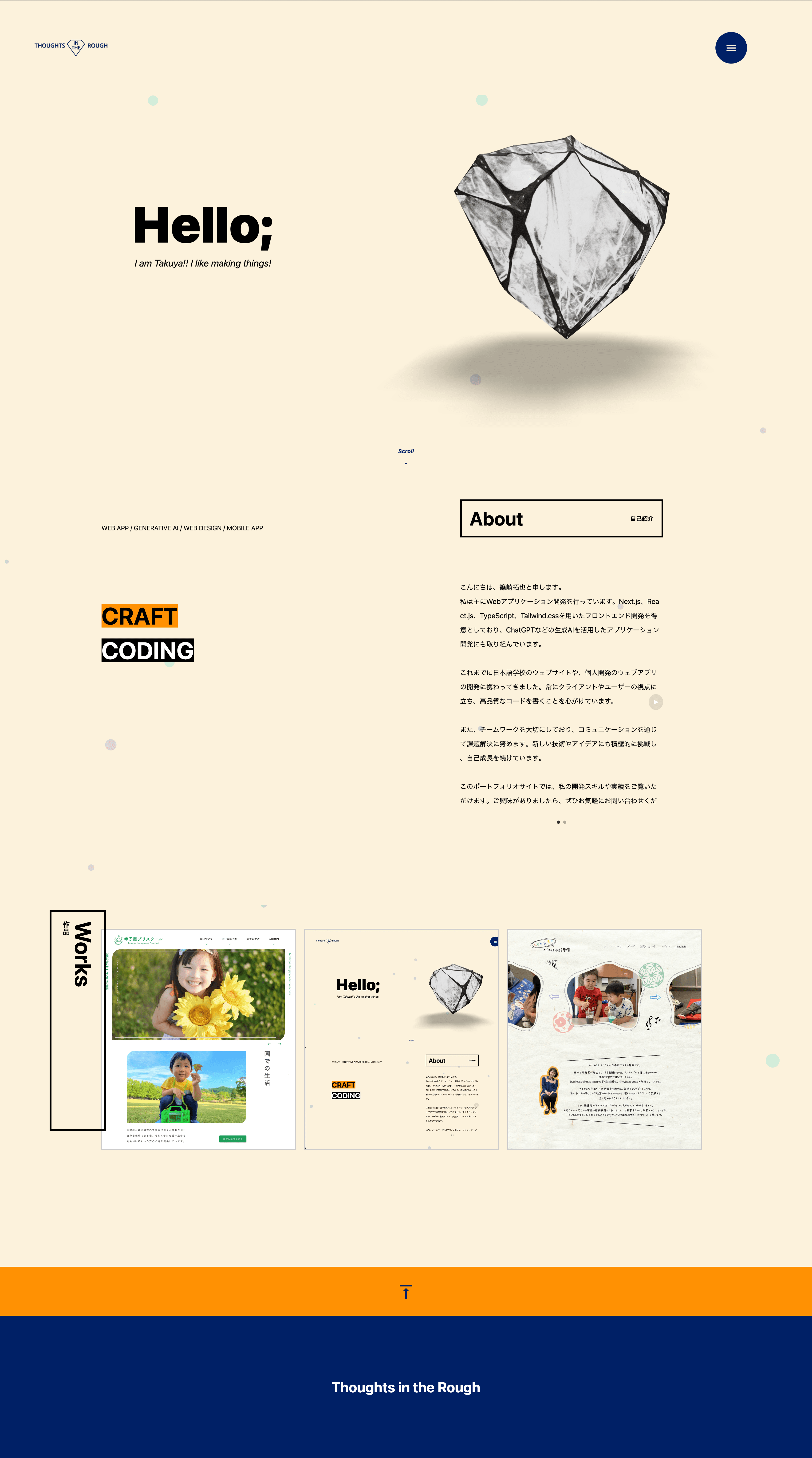 Thoughts in the Rough — 全体